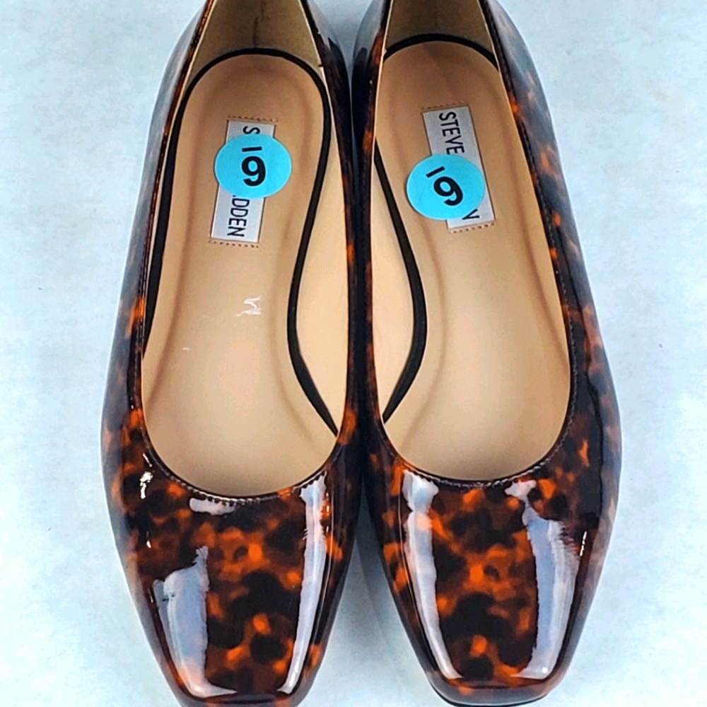 Steve Madden Leopard Print Flats Slip-ons Shoes